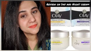 Day and Night cream of OlayProduct Reviewskincare tutorial Olay Natural WhiteFairness Reviewolay [upl. by Dobson]