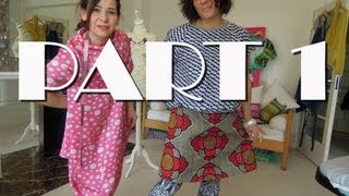 Howto sew an ALine Skirt  PART 1 Easy for beginners [upl. by O'Kelly]