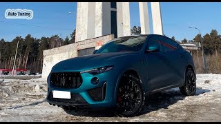 Tuning Maserati LevanteSUPERAUTOTUNING [upl. by Arquit]