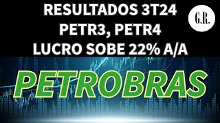 Petrobras Lucro Sobe 22 no 3T24 2024 Análise Financeira amp Fundamentalista Ações PETR3 PETR4 [upl. by Aznecniv]