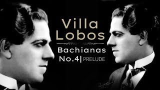 VillaLobos  Bachianas Brasileiras No4 Prelude  JAFreitas [upl. by Egedan]