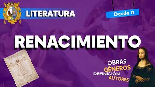 EL RENACIMIENTO 📜  LITERATURA Prof Alex Fasabi [upl. by Ahsar]