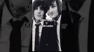 Oliver Sykes and Mitch lucker edit ❤️❤️❤️ [upl. by Mcallister]