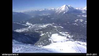 Seefeld  Leutasch Rosshütte webcam time lapse 20102011 [upl. by Tsugua]