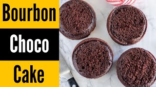 bourbon choco cake  only 3 ingredients  no ovenbeaterbaking powder cake by shiya vlogs [upl. by Biggs]