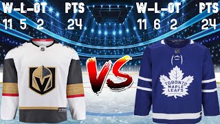 LIVE 202425 NHL Season Play By Play Coverage Vagas Golden Knights  Toronto Maple Leafs [upl. by Hasan]