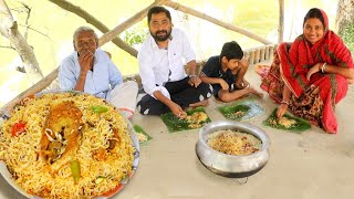 ইলিশ বিরিয়ানিসব থেকে সহজ সরল ভাবে বানানোবাড়ির সবাই চেটেপুটে খাবে  simple amp best biriyani recipe [upl. by Campy]