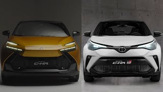 2024 Toyota CHR New vs Old Toyota CHR [upl. by Arutnev]