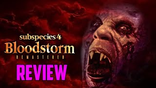 Subspecies 4 Bloodstorm 1998 Review [upl. by Lletnahs463]