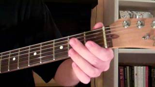 How To Play the Amaj7 Chord On Guitar A Major 7 [upl. by Elodea]