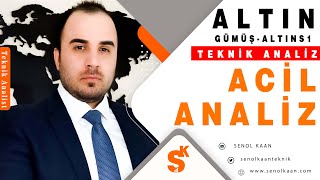 ACİL ANALİZ ALTIN GÜMÜŞ ALTINS1 [upl. by Gutow990]