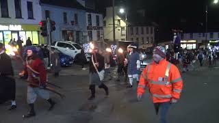 Guy Fawkes Night Childrens TorchLight Parade Kilkeel 81124 HD [upl. by Ttezil]