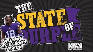 INTERACTIVE LIVE STREAM Are The Vikings BACK  The State Of Purple Podcast  KFANVikes [upl. by Aneehsram]