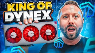 The Best GPU for mining DYNEX is OLD and CHEAP AMD Radeon VII GPU [upl. by Noyrb]