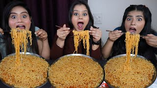 3x Super Spicy Korean Noodles Challenge  Worlds Spiciest Korean Noodles Competition Food Challenge [upl. by Annekcm]