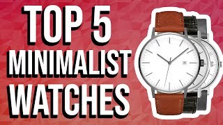 Top 5 minimalist watches under 200  Timex Bulova Orient Casio Linjer [upl. by Nylavad548]