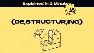 2 minutes of Javascript Destructuring [upl. by Felita]