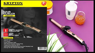 Krypton Hair Curler Review  hair styler review  Beautybuzzshagufta [upl. by Denise]