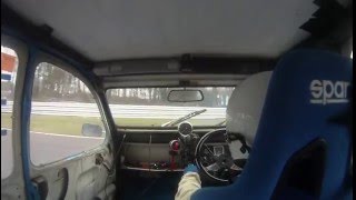 2CV Racing  Oulton Park Race 2  big crash [upl. by Dorolisa228]