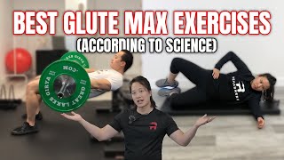 Best Gluteus Maximus Exercises based on high quality research studies [upl. by Hameean]