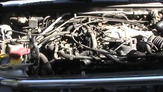 Nissan Frontier 2000 Timing Belt Change Part 3 of 4 [upl. by Janot]