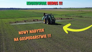 Nowy nabytek na gospodarstwie ⭐Jesienne odchwaszczanie ozimin ⭐John Deere 6330 ⭐ Krukowiak Heros⭐ [upl. by Abana]