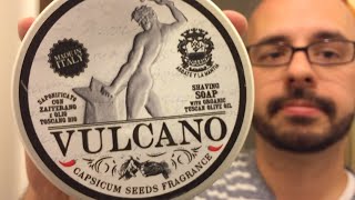 Abbate Y La Mantia Vulcano Shave Soap Review [upl. by Anglo]