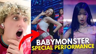 BABYMONSTER  ‘DRIP  CLIK CLAK SPECIAL PERFORMANCE  REACTION [upl. by Erised]