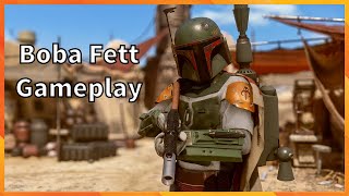 ESB Boba Fett Gameplay Star Wars Battlefront 2 [upl. by Assenav]