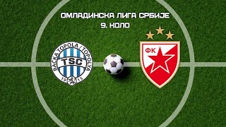 Omladinska liga Srbije  TSC  Crvena zvezda 16 [upl. by Suiraj]