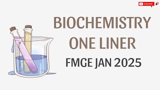 BIOCHEMISTRY EXTRA MILES FMGE [upl. by Aniad585]