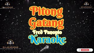 Pitong GatangFred PanupioKaraoke [upl. by Orpha942]