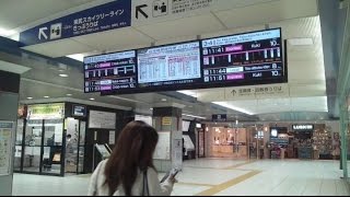 《乗り換え》JR武蔵野線、南越谷駅から東武ｽｶｲﾂﾘｰﾗｲﾝ、新越谷駅へ。 [upl. by Dasi767]