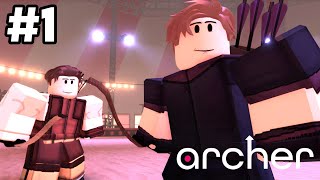 NEW MARVELS HAWKEYE STORY MODE IN ROBLOX Archer An Original Story [upl. by Relyks490]