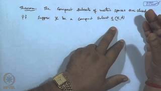 Mod10 Lec12 Compact Sets and its properties [upl. by Attenna]