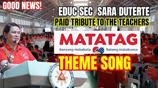 JUST IN MATATAG THEME SONG [upl. by Yenahs586]