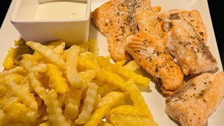 World Famous Norwegian Salmon Fish  Baked Salmon  Salmon Fish Recipe  Easy Dinner Idea [upl. by Nehtanhoj]