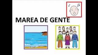 Marea de gente con pictogramas [upl. by Ludovico538]