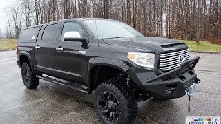 2014 Toyota Tundra Platinum тюнинг Тест драйв Toyota Тундра 2014 Авто из США [upl. by Eineg]