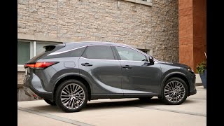 Review 2024 Lexus RX450h Plugin Hybrid Canada Firstever PHEV for the bestselling RX family [upl. by Debbi]