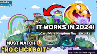 Card Wars Kingdom is finally playable MUST WATCH [upl. by Gabel]