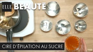 DIY  comment faire une cire d’épilation au sucre I ELLE Beauté [upl. by Bram]