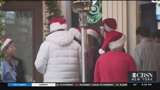 Vaccines Required To Enter Hoboken Bars For SantaCon [upl. by Nnaecyoj]