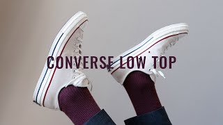 How To Style Converse Chuck Taylor Low Top Sneakers [upl. by Sedecram854]