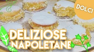 DELIZIOSE CON CREMA AL RUM la ricetta dei biscotti napoletani Ep70 [upl. by Oneil]