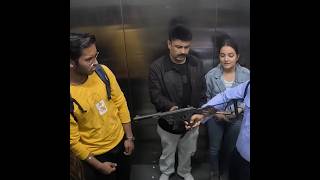 Lift prank 5  wait for end  by ‎Rjnavedofficial07 liftprank prank rjnavedfunnyyoutubeshorts [upl. by Anaderol458]