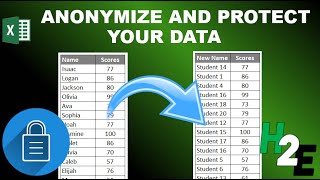 Anonymize and Protect Your Data In Excel [upl. by Ogires]