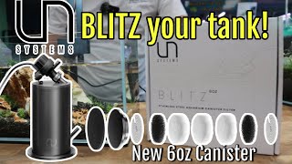 All new UNS Blitz Canister Filter for Nano Aquariums [upl. by Anayit47]