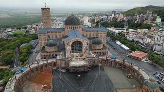 Basílica de Aparecida vista de Drone Principais pontos de Aparecida [upl. by Gitel99]