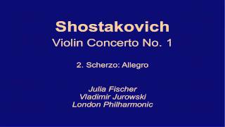 Shostakovich  Violin concerto No 1  Julia Fischer live 23 [upl. by Ashman]